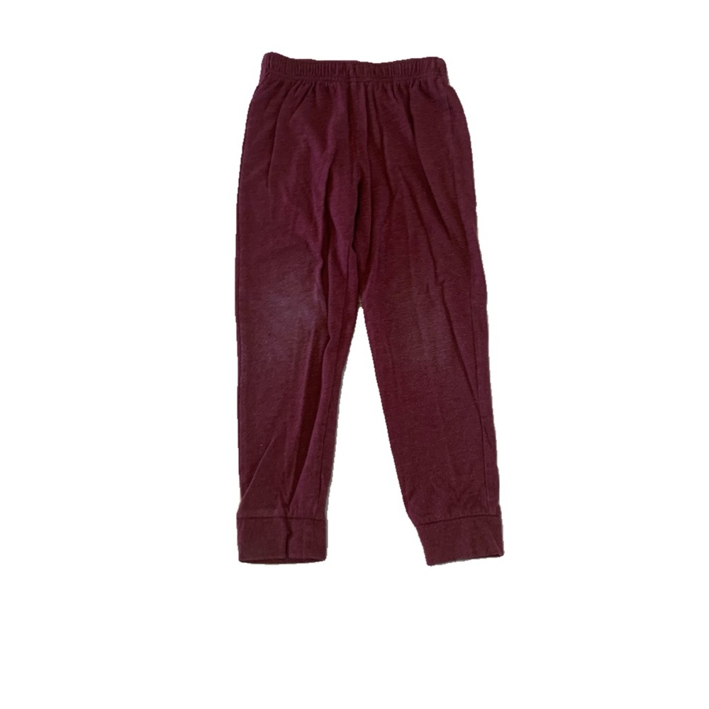 Cat & Jack Youth Boys Red Sweatpants Relaxed Fit Elastic Waist